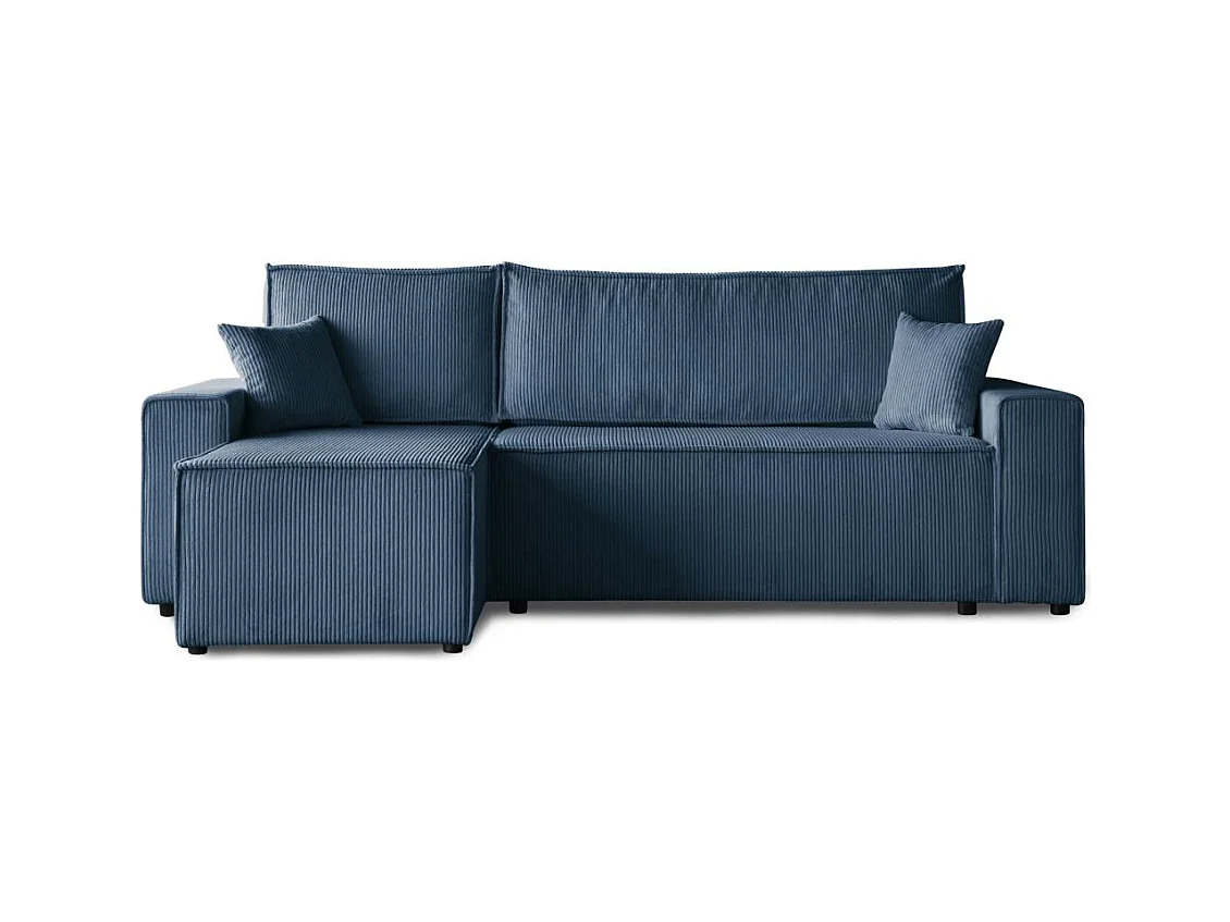 ECKSCHLAFSOFA mit Schlaffunktion Hektor dunkelblau