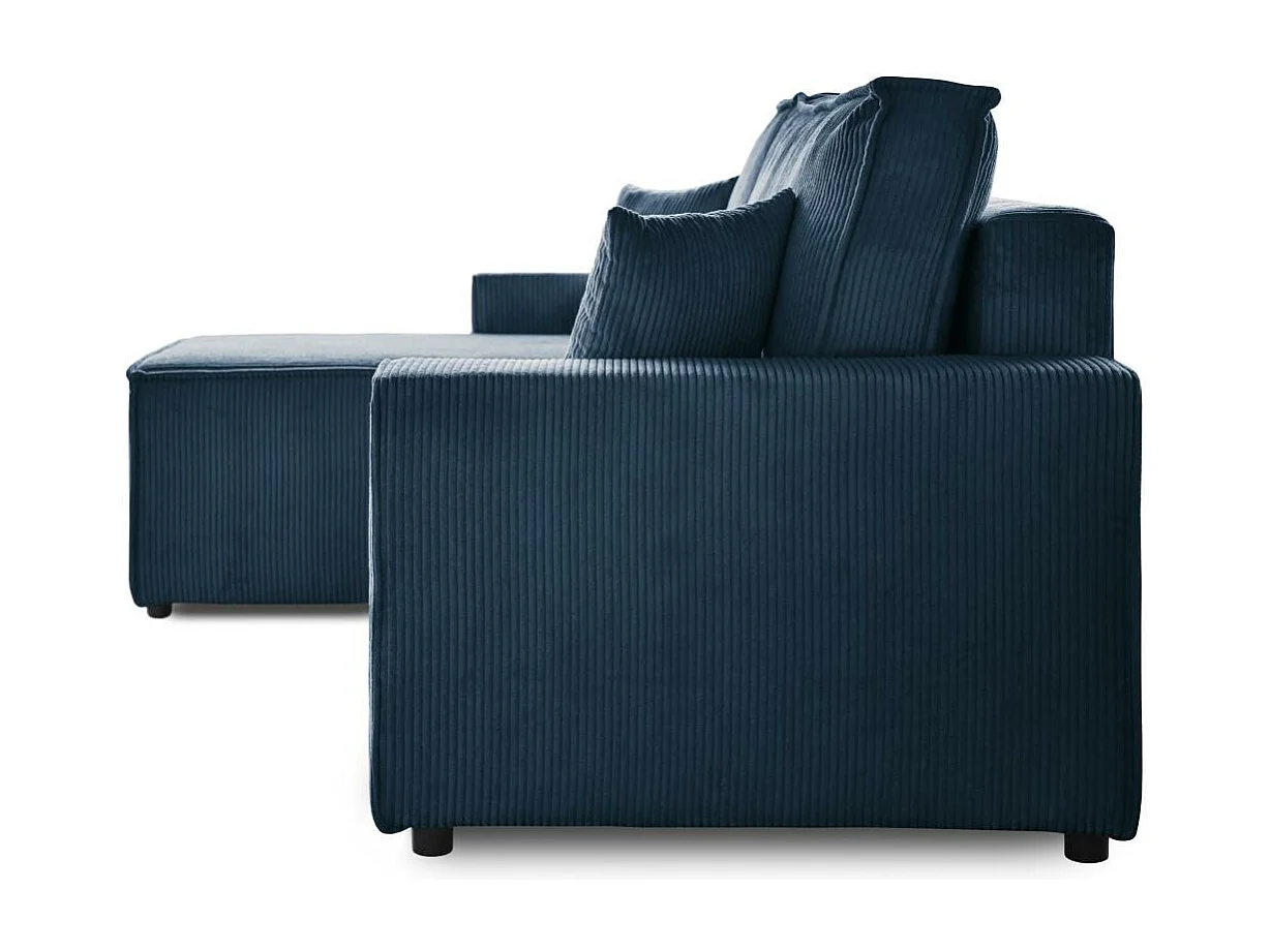 CANAPE CLOISON avec fonction sommeil Hektor bleu foncé