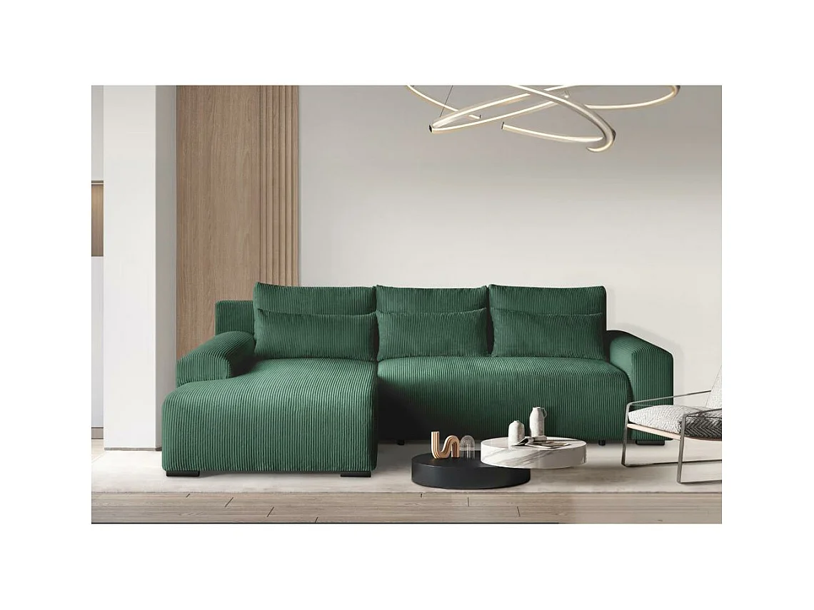 ECKSCHLAFSOFA Benny grün links