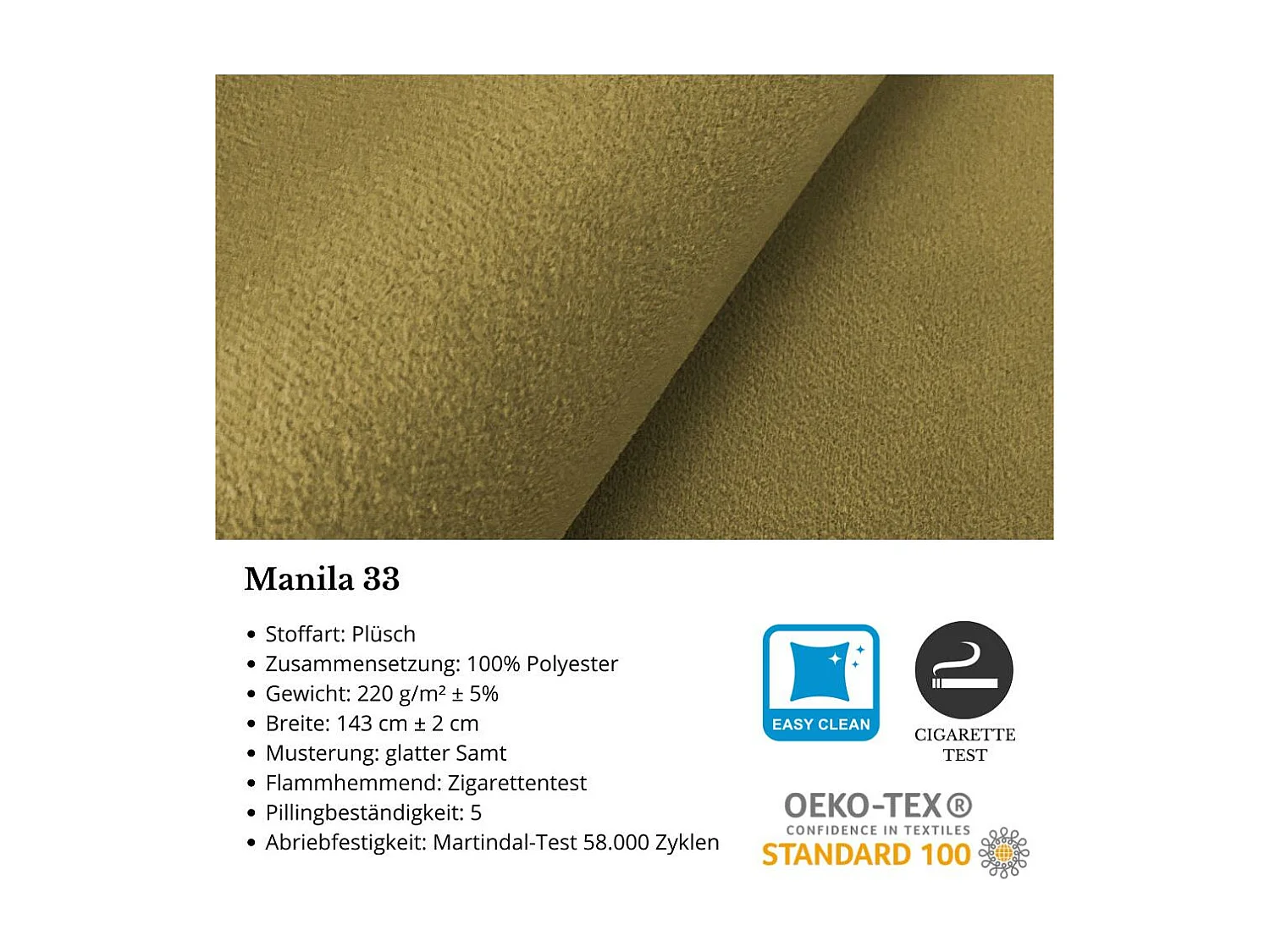 HOEKBANK Teramo donkergeel