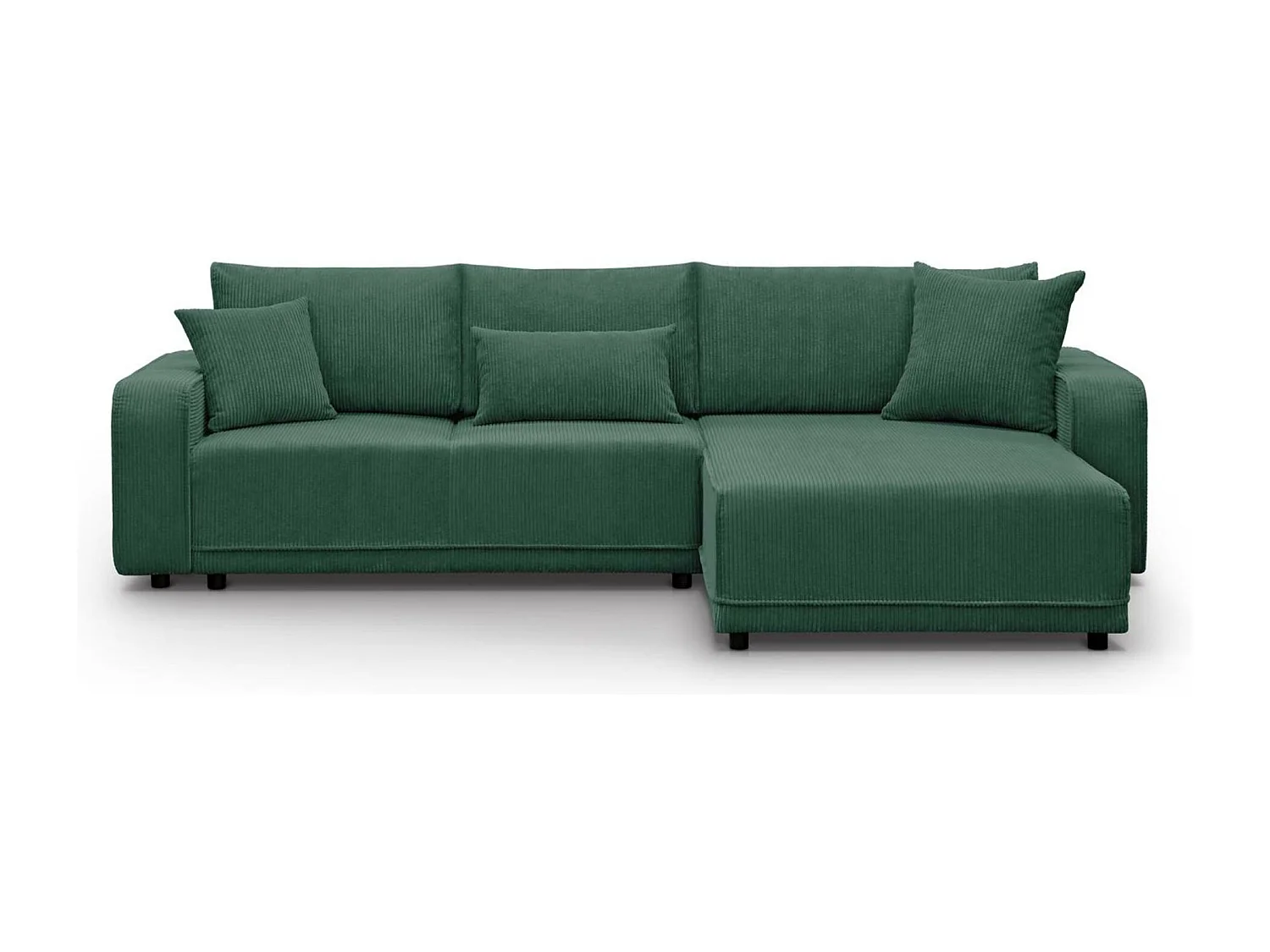 HOEKBANK Primo L donkergroen