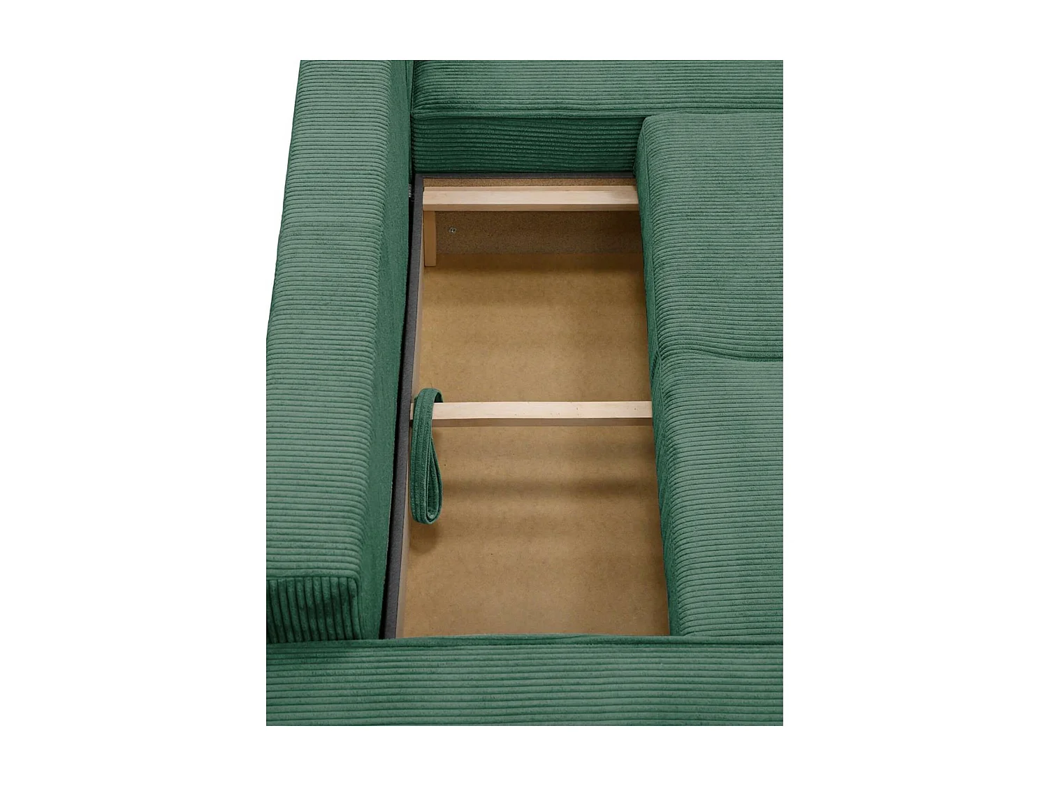 HOEKBANK Primo L donkergroen