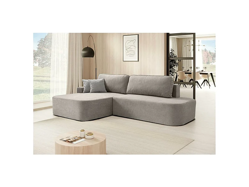 ECKSCHLAFSOFA Gavi cappuccino velours links