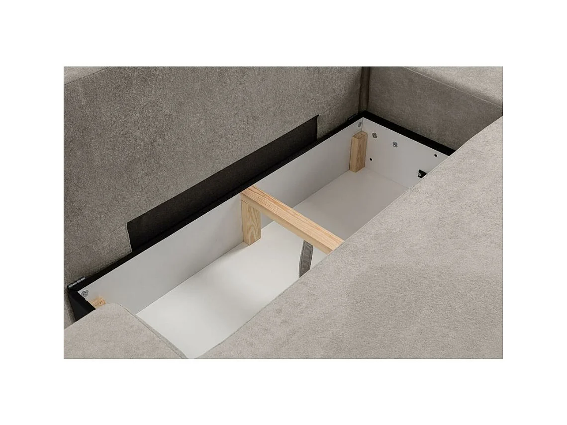 ECKSCHLAFSOFA Gavi cappuccino velours links