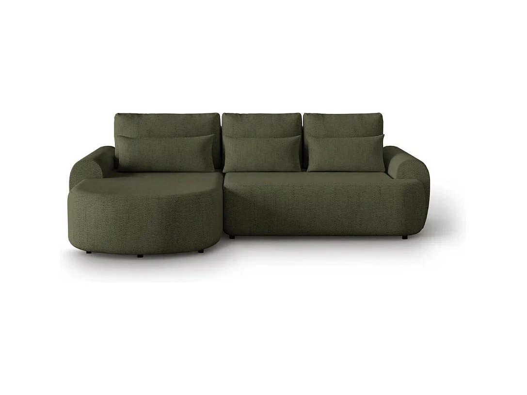 ECKSCHLAFSOFA Olivio  L Olivgrün