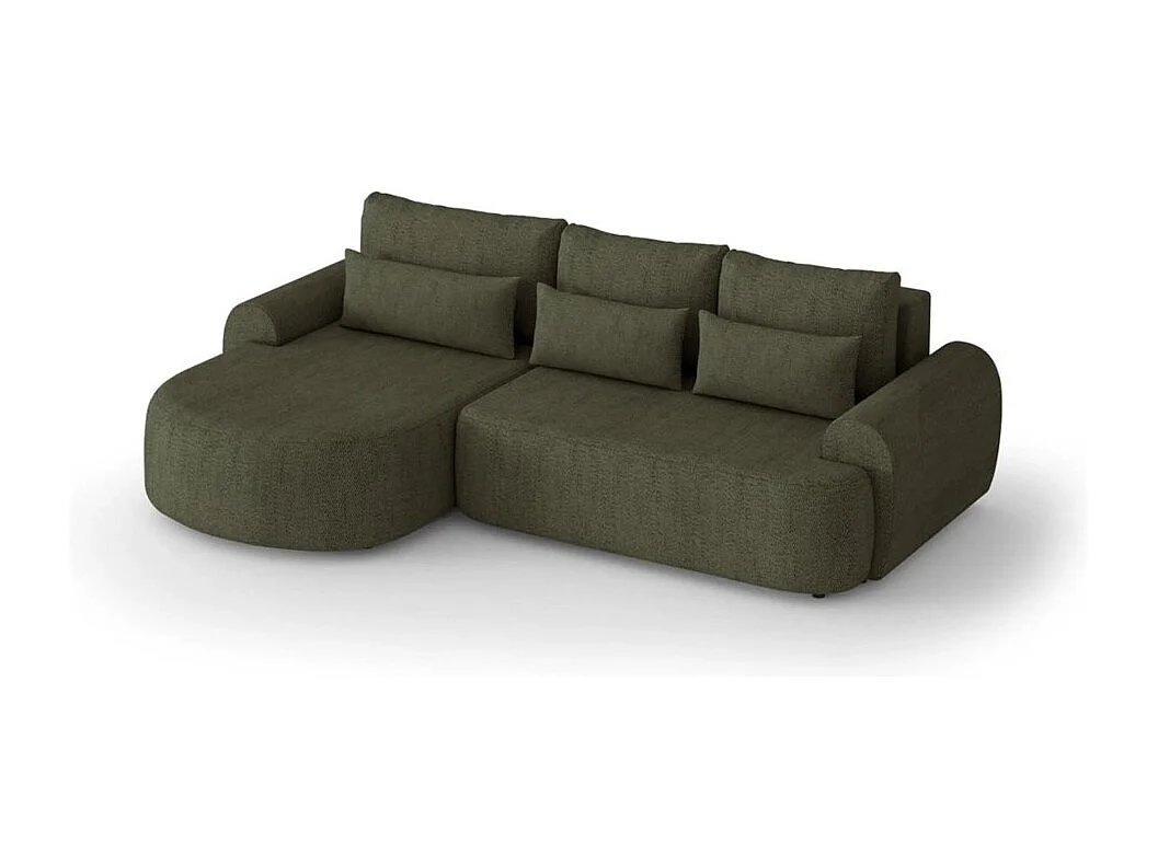 ECKSCHLAFSOFA Olivio  L Olivgrün