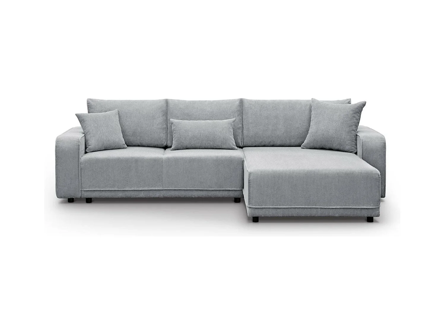 ECKSCHLAFSOFA Primo L hellgrau