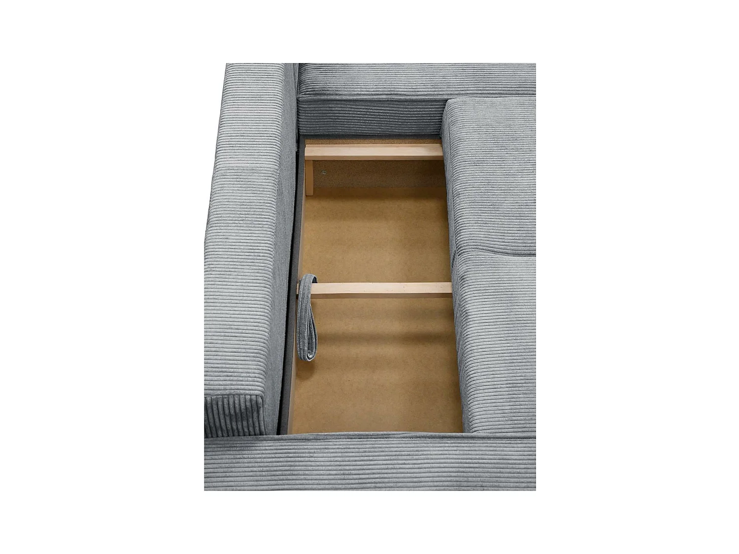 ECKSCHLAFSOFA Primo L hellgrau