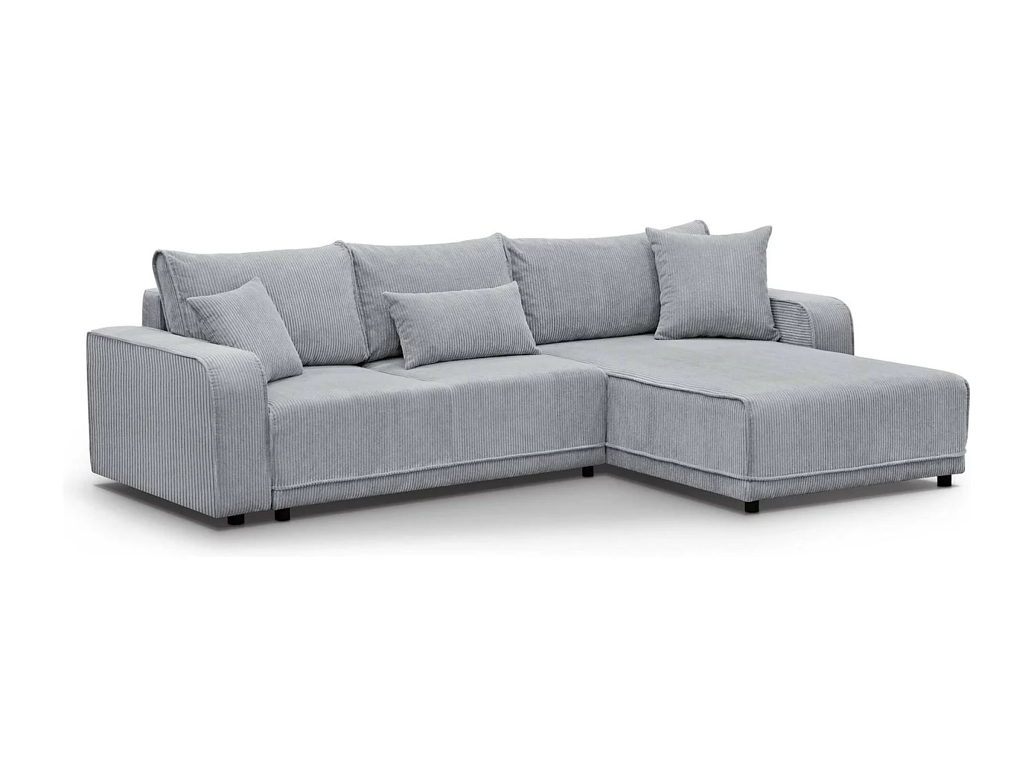 HOEKBANK Primo L lichtgrijs