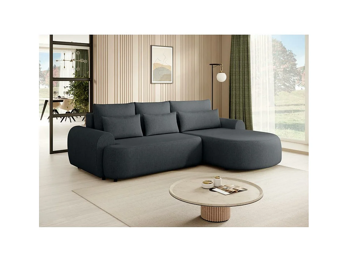 HOEKBANK Olivio L Antraciet