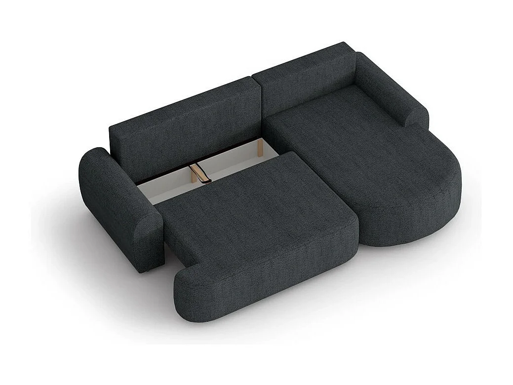 ECKSCHLAFSOFA Olivio L Anthrazit
