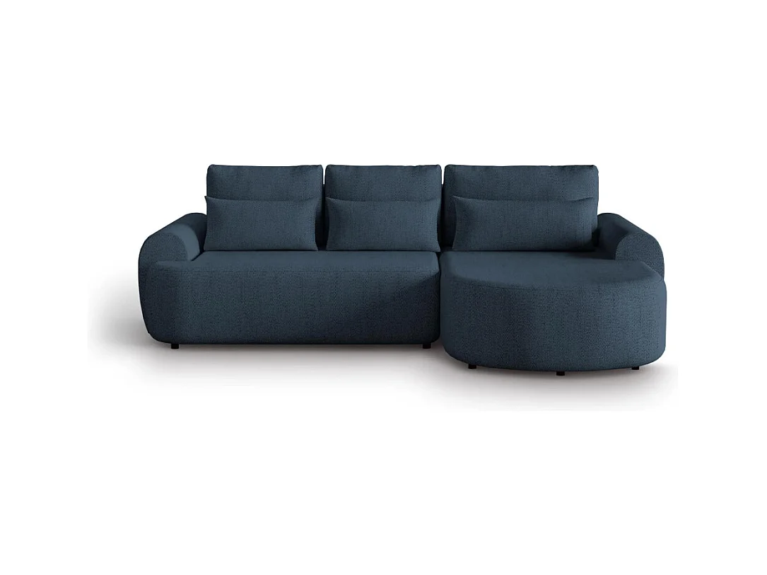 ECKSCHLAFSOFA Olivio L Dunkelblau