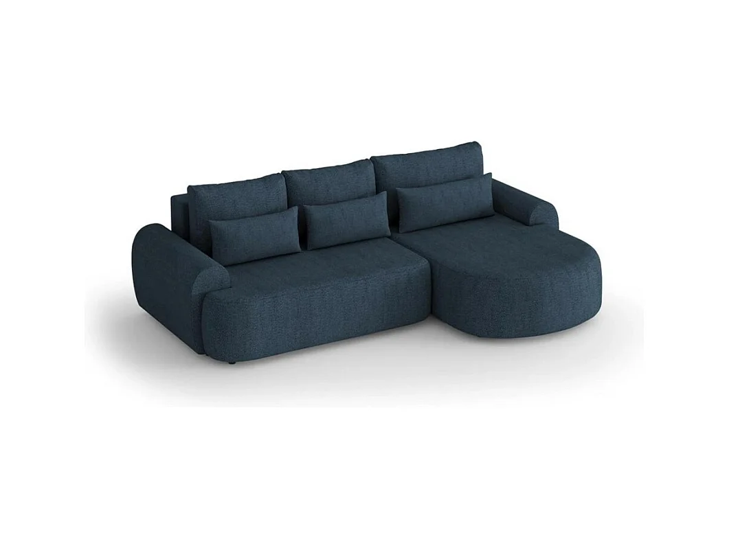 ECKSCHLAFSOFA Olivio L Dunkelblau