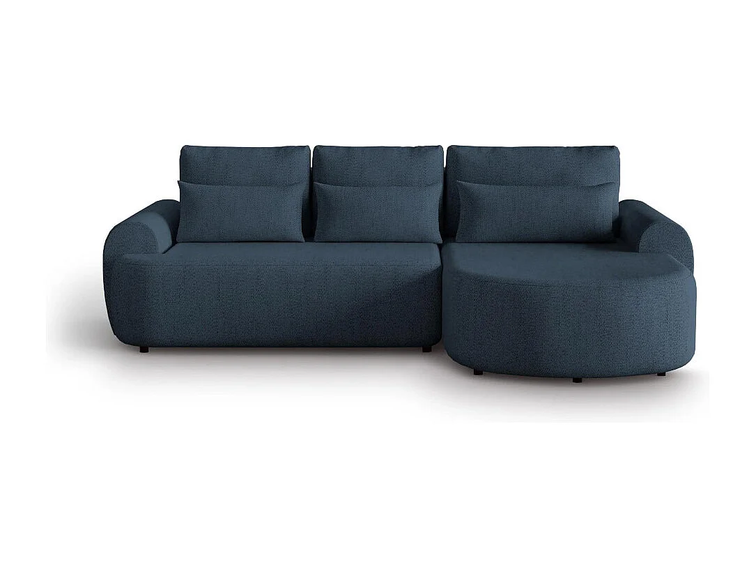ECKSCHLAFSOFA Olivio L Dunkelblau