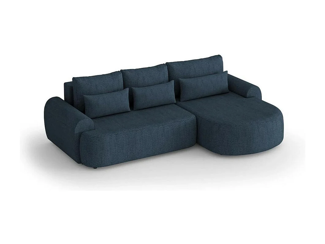 ECKSCHLAFSOFA Olivio L Dunkelblau
