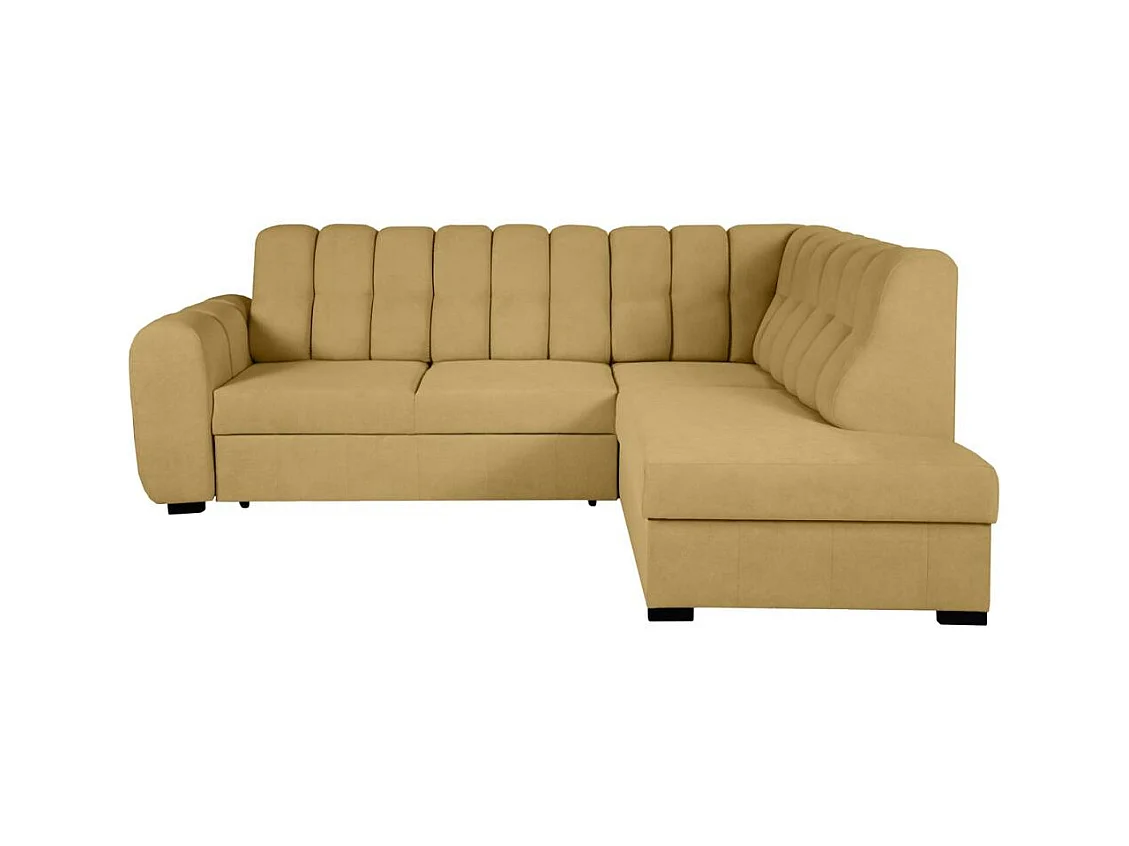 Hoekslaapbank Zoja rechts geel