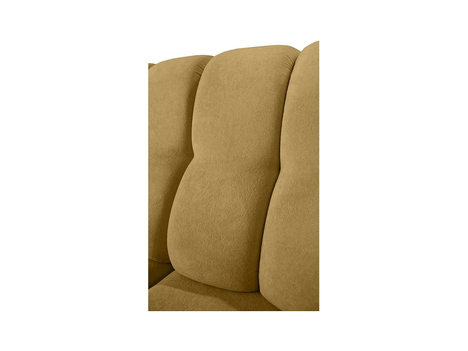 Hoekslaapbank Zoja rechts geel