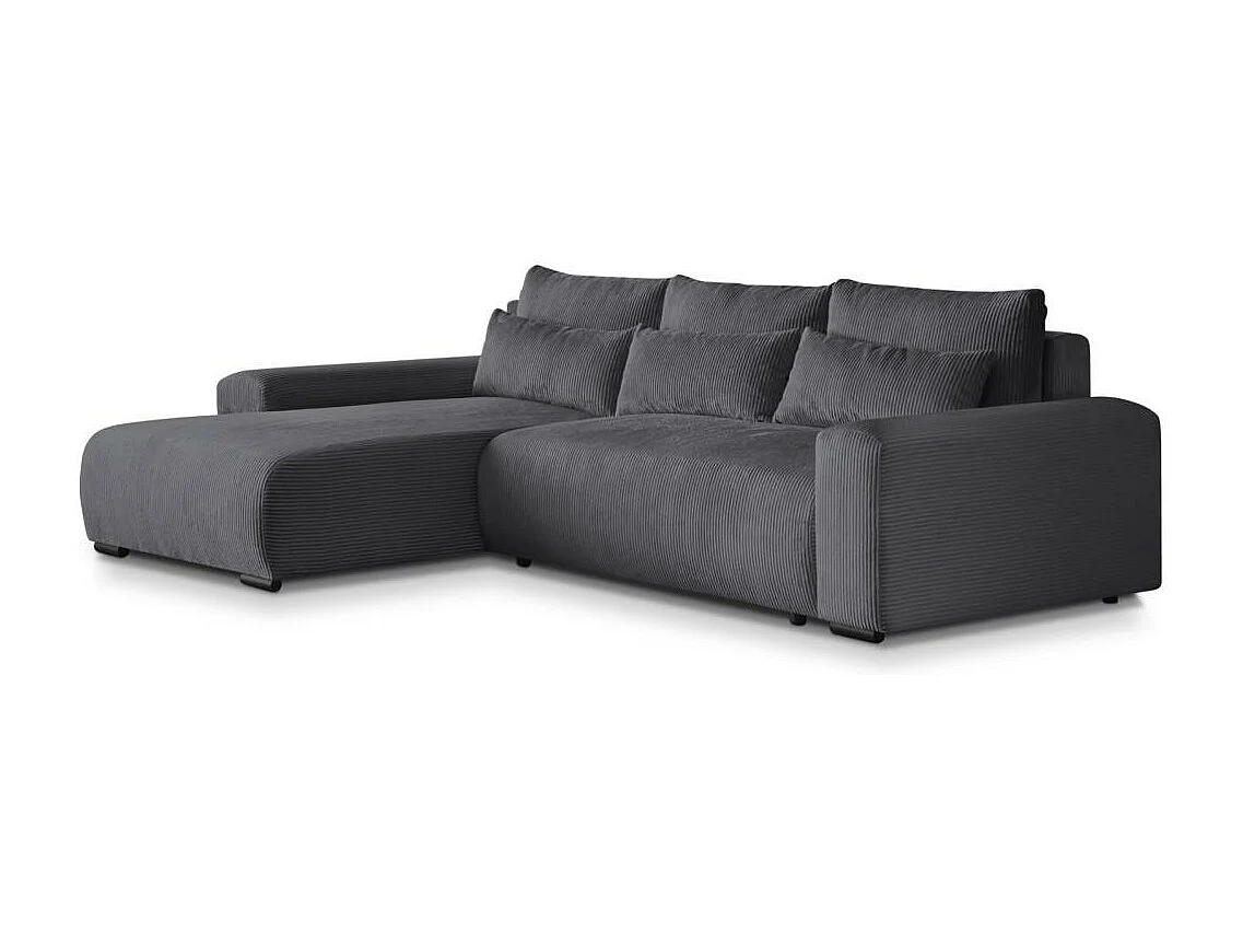 CANAPE Benny gris foncé gauche