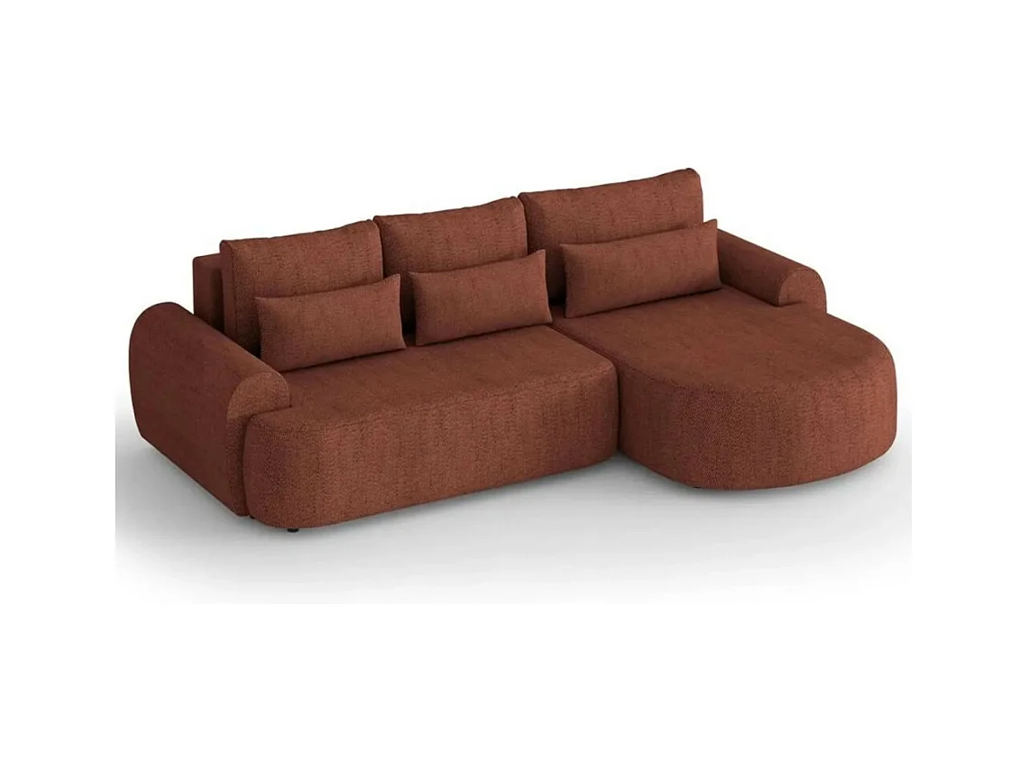 ECKSCHLAFSOFA Olivio L Rot