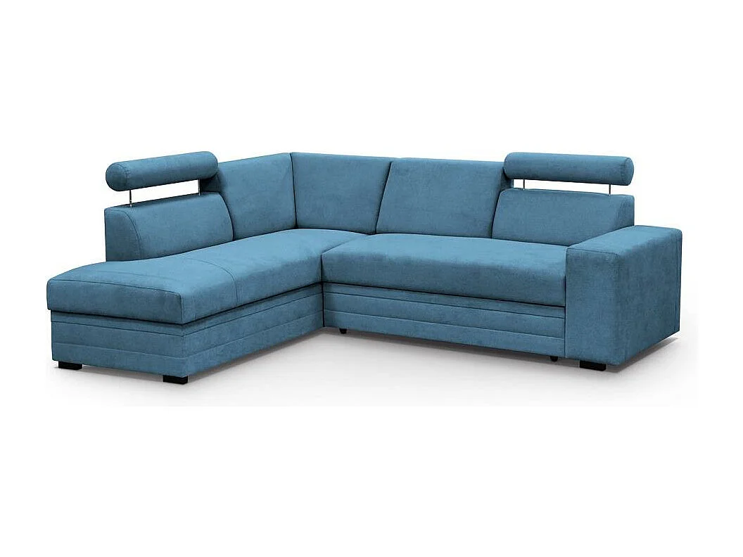 ECKSCHLAFSOFA Roma blau links