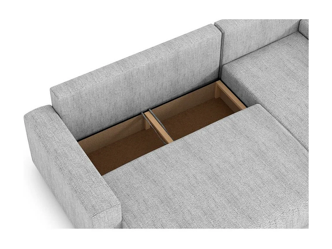 Hoekslaapbank Benny olijfgroen links