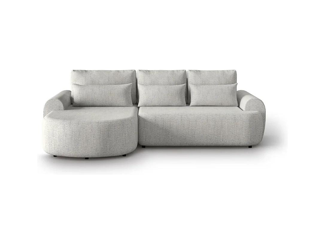 ECKSCHLAFSOFA Olivio L Beige