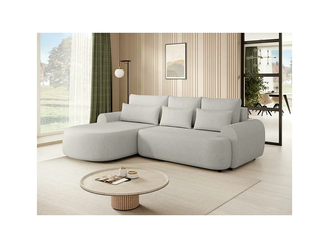 ECKSCHLAFSOFA Olivio L Beige