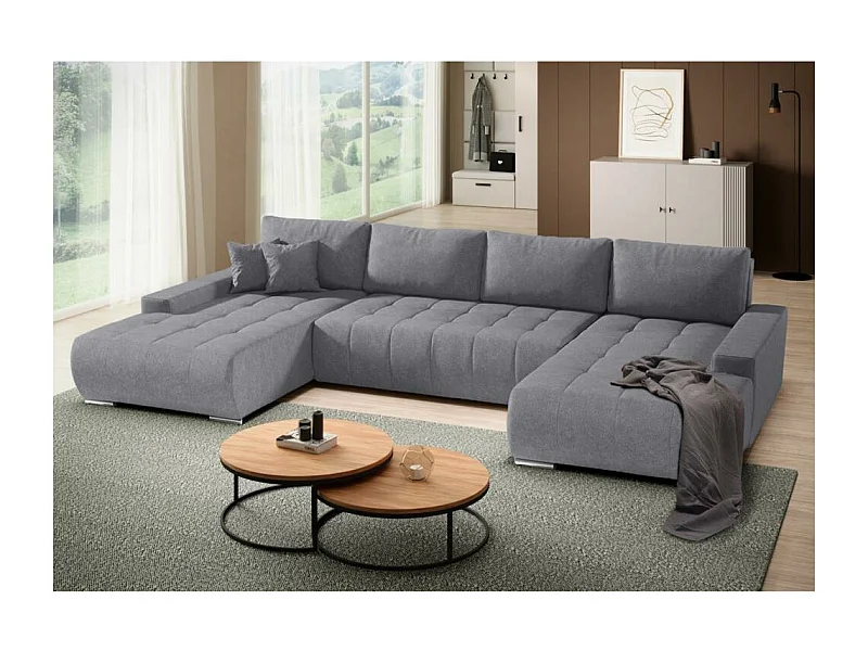 WOHNLANDSCHAFT Draco U Grau