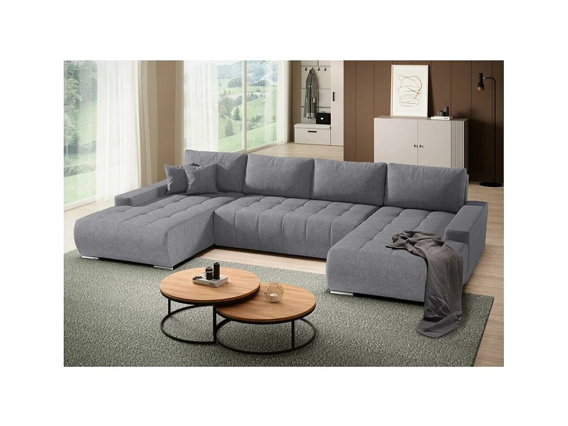 WOHNLANDSCHAFT Draco U Grau