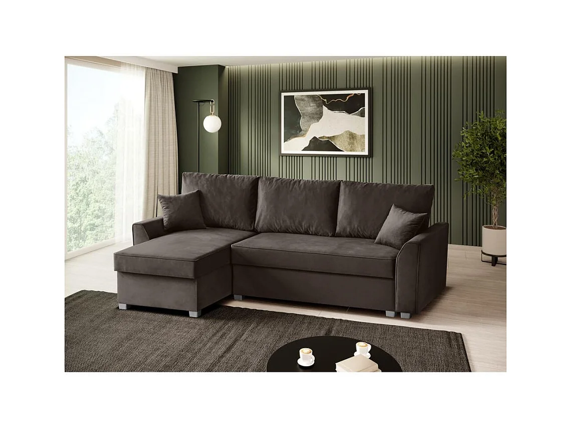 ECKSCHLAFSOFA Teramo braun