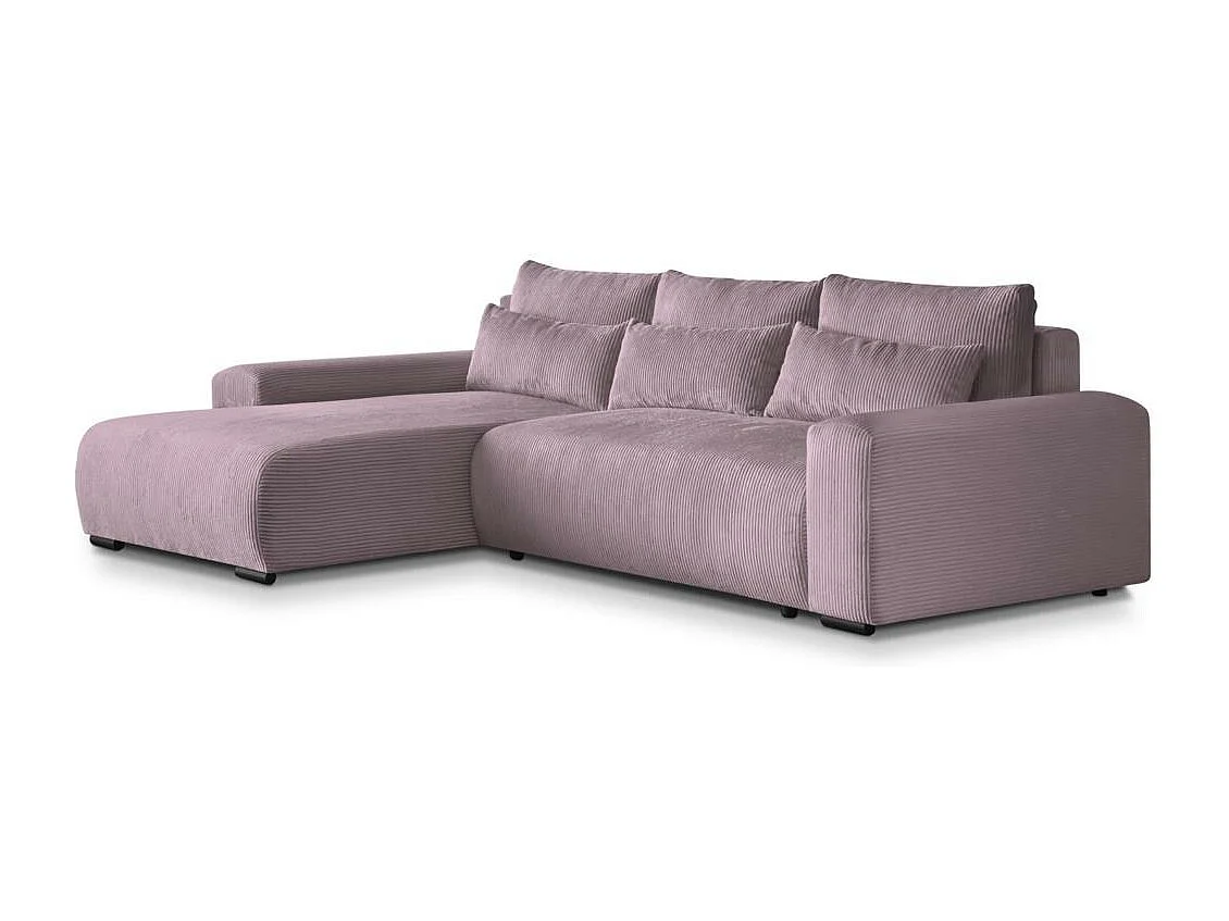 Hoekslaapbank Benny roze links