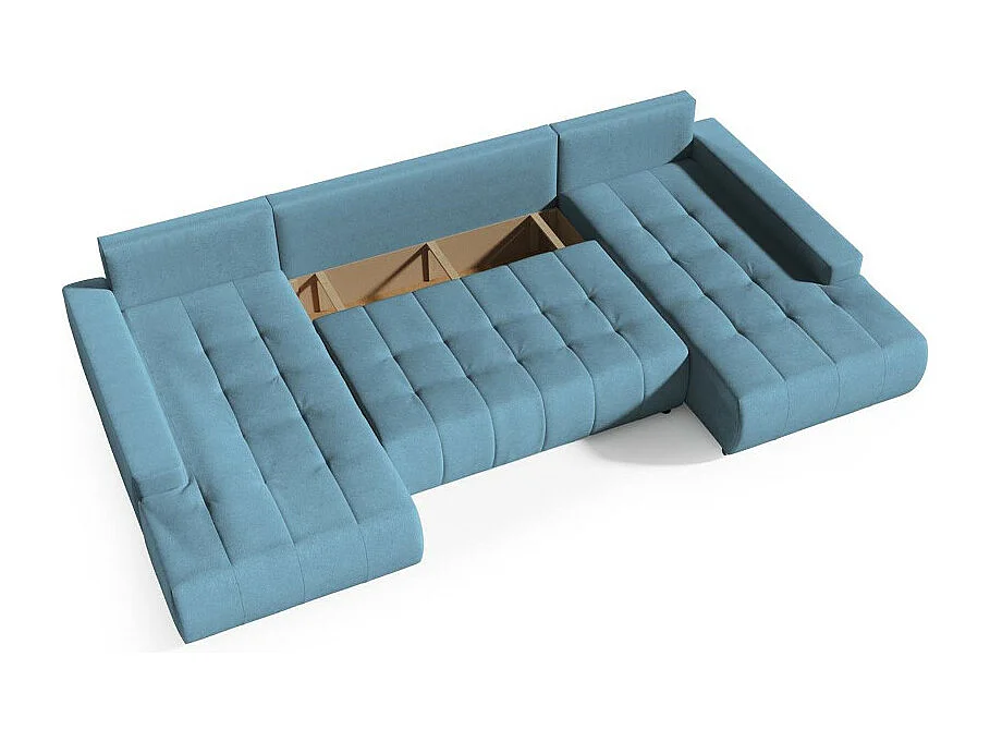 WOHNLANDSCHAFT Draco U Blau