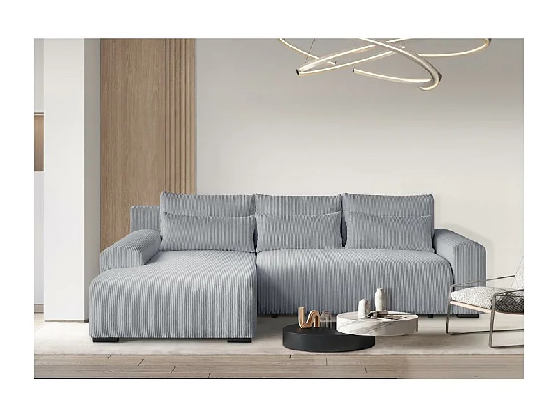 CANAPE Benny gris clair gauche