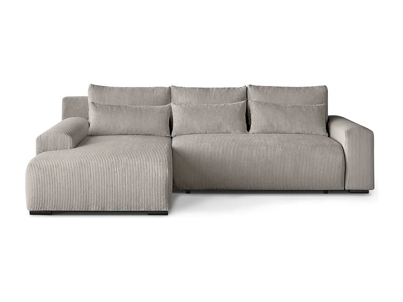 Hoekslaapbank Benny cappuccino links