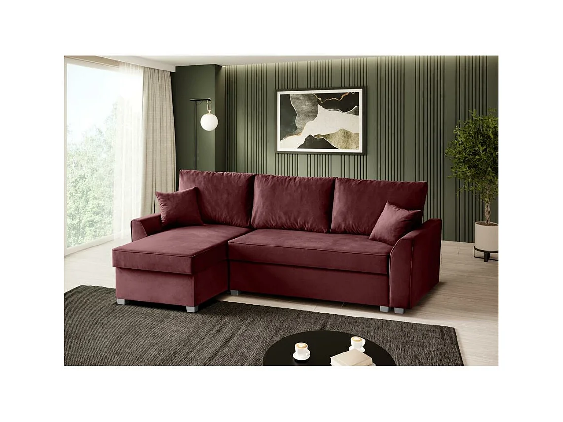 ECKSCHLAFSOFA Teramo rot