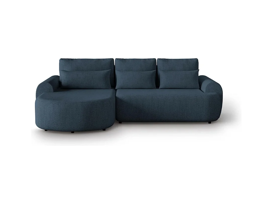 ECKSCHLAFSOFA Olivio  L Dunkelblau