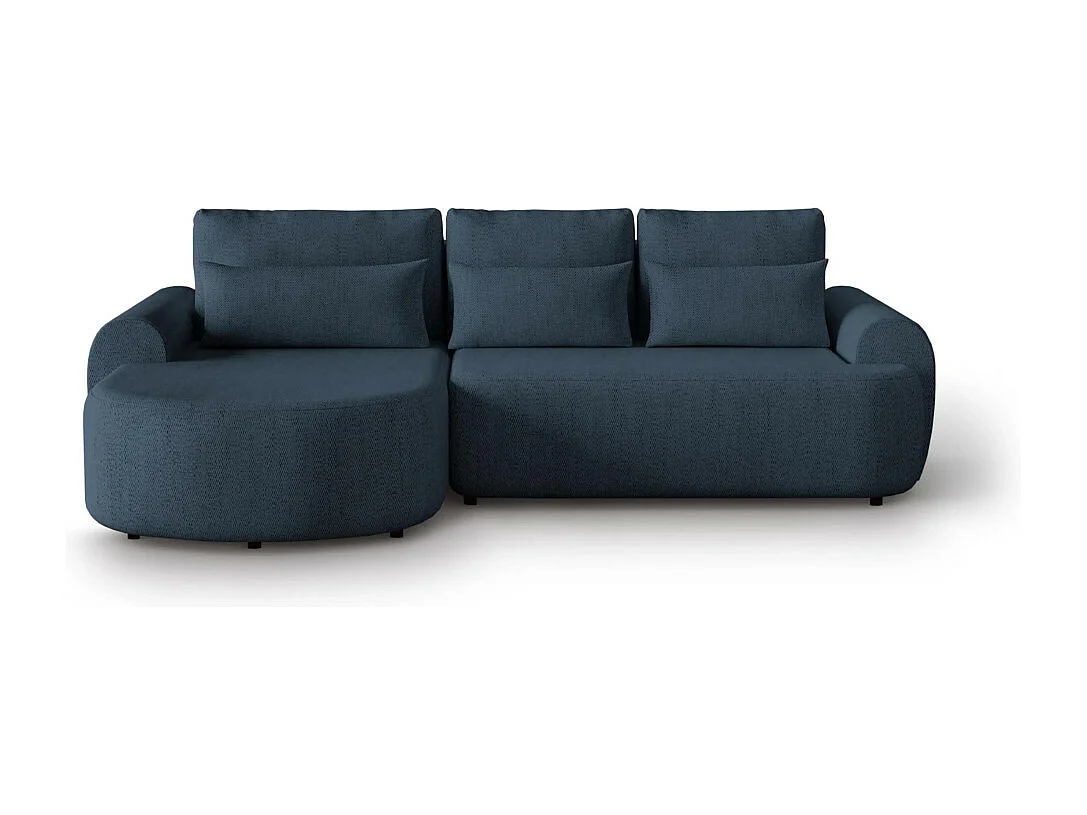 ECKSCHLAFSOFA Olivio  L Dunkelblau