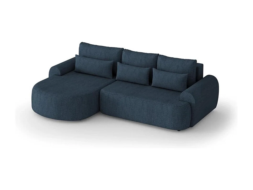 ECKSCHLAFSOFA Olivio  L Dunkelblau