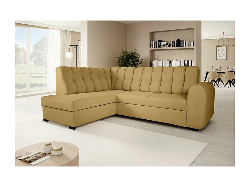 ECKSCHLAFSOFA Zoja links gelb