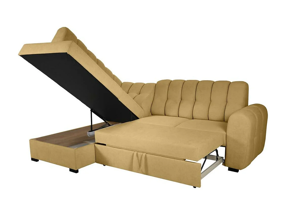 ECKSCHLAFSOFA Zoja links gelb