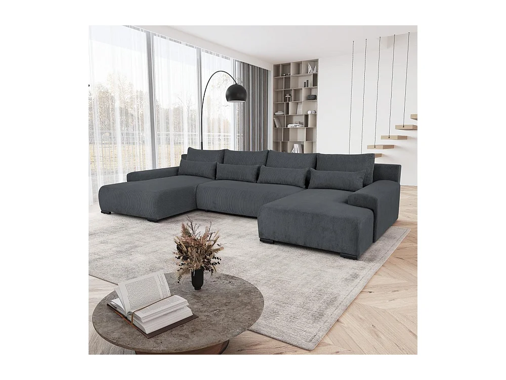 WOHNLANDSCHAFT Benny U grau