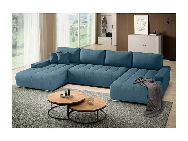 WOHNLANDSCHAFT Draco U blau