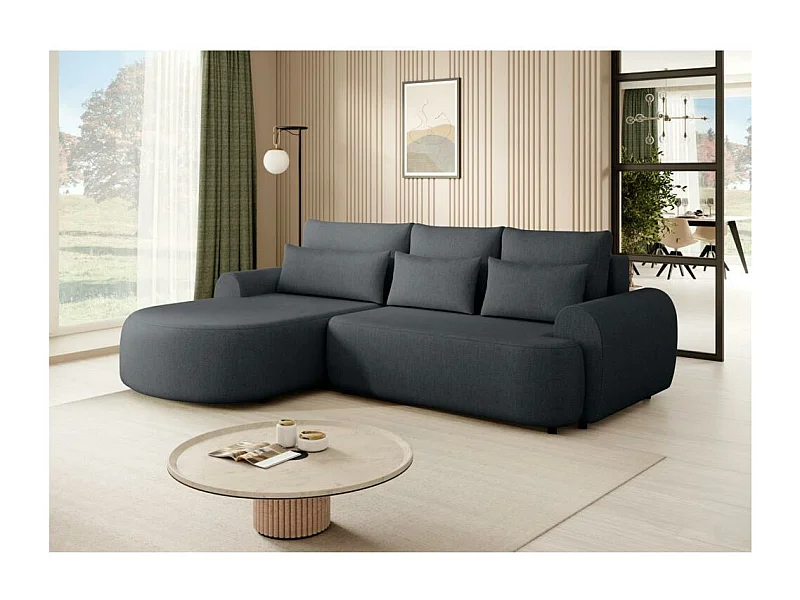 ECKSCHLAFSOFA Olivio L Anthrazit