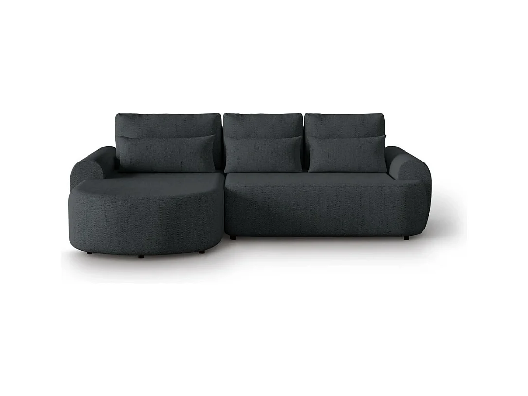 ECKSCHLAFSOFA Olivio L Anthrazit