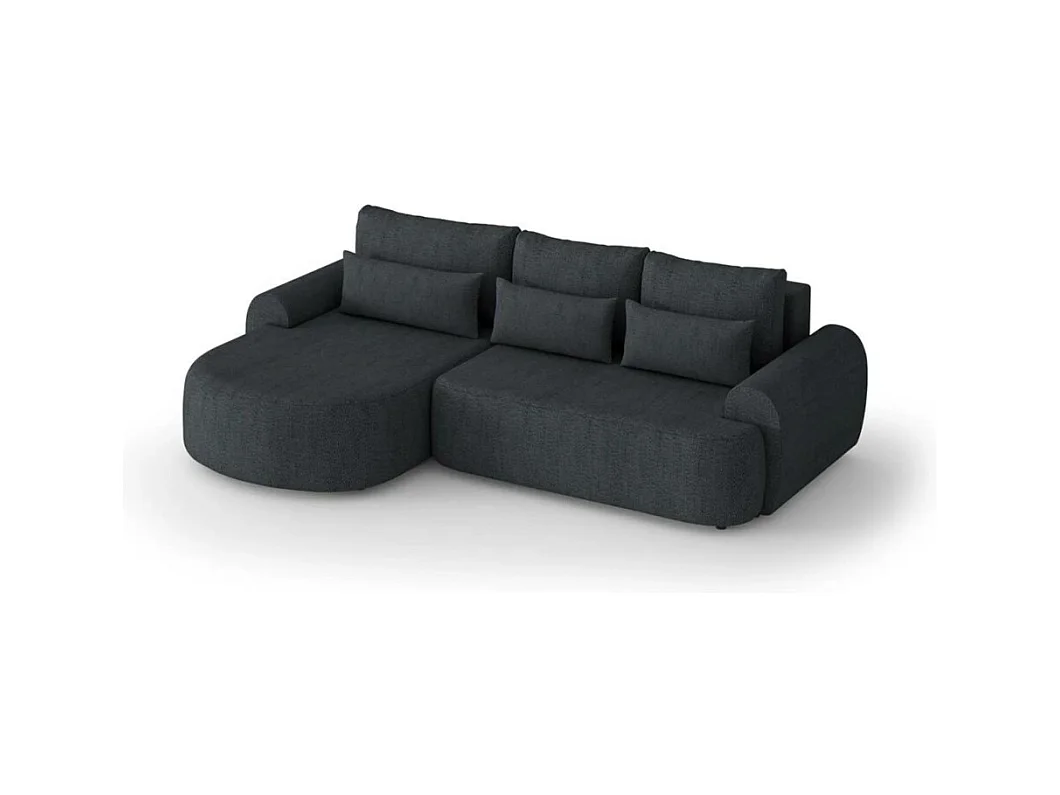 ECKSCHLAFSOFA Olivio L Anthrazit