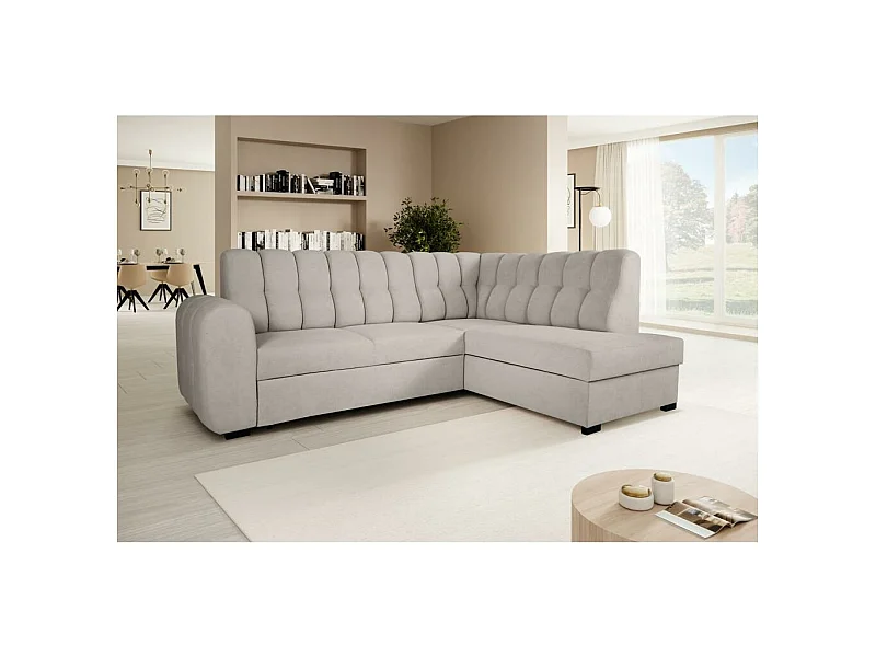 ECKSCHLAFSOFA Zoja rechts cappuccino