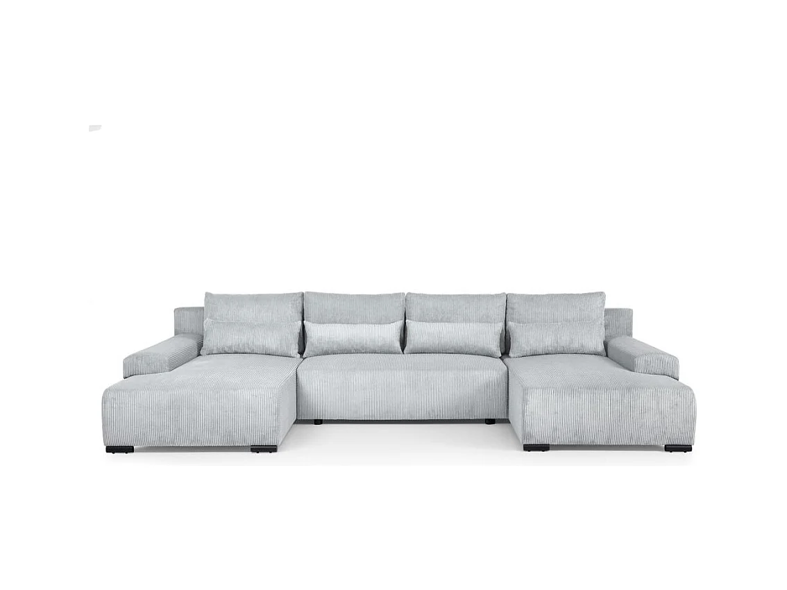 WOHNLANDSCHAFT Benny U hellgrau