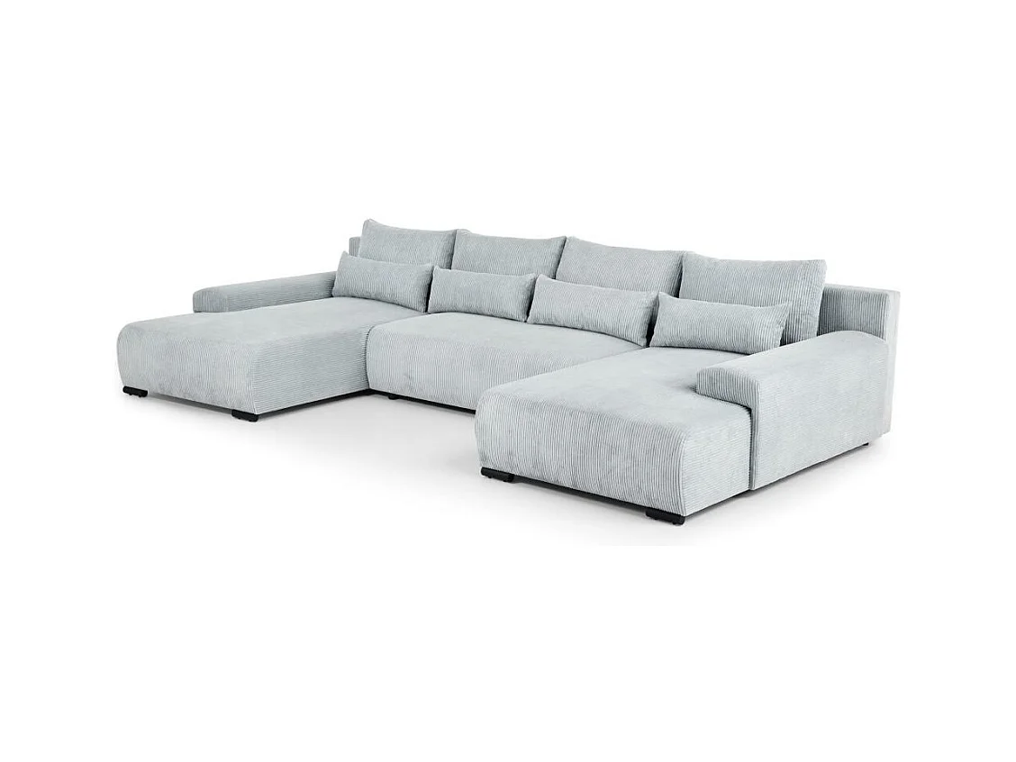 WOHNLANDSCHAFT Benny U hellgrau