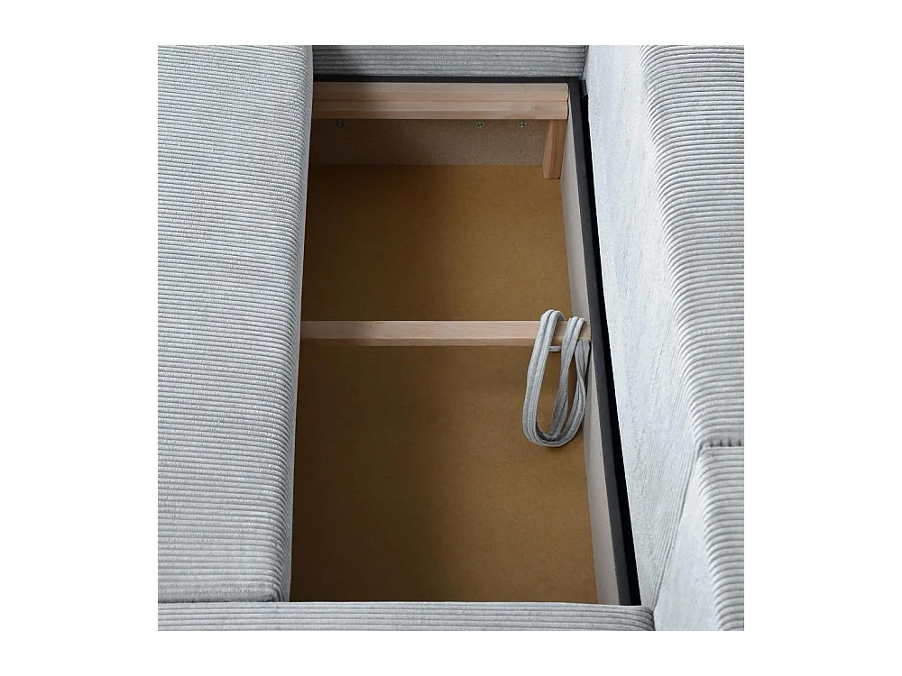 WOHNLANDSCHAFT Benny U hellgrau