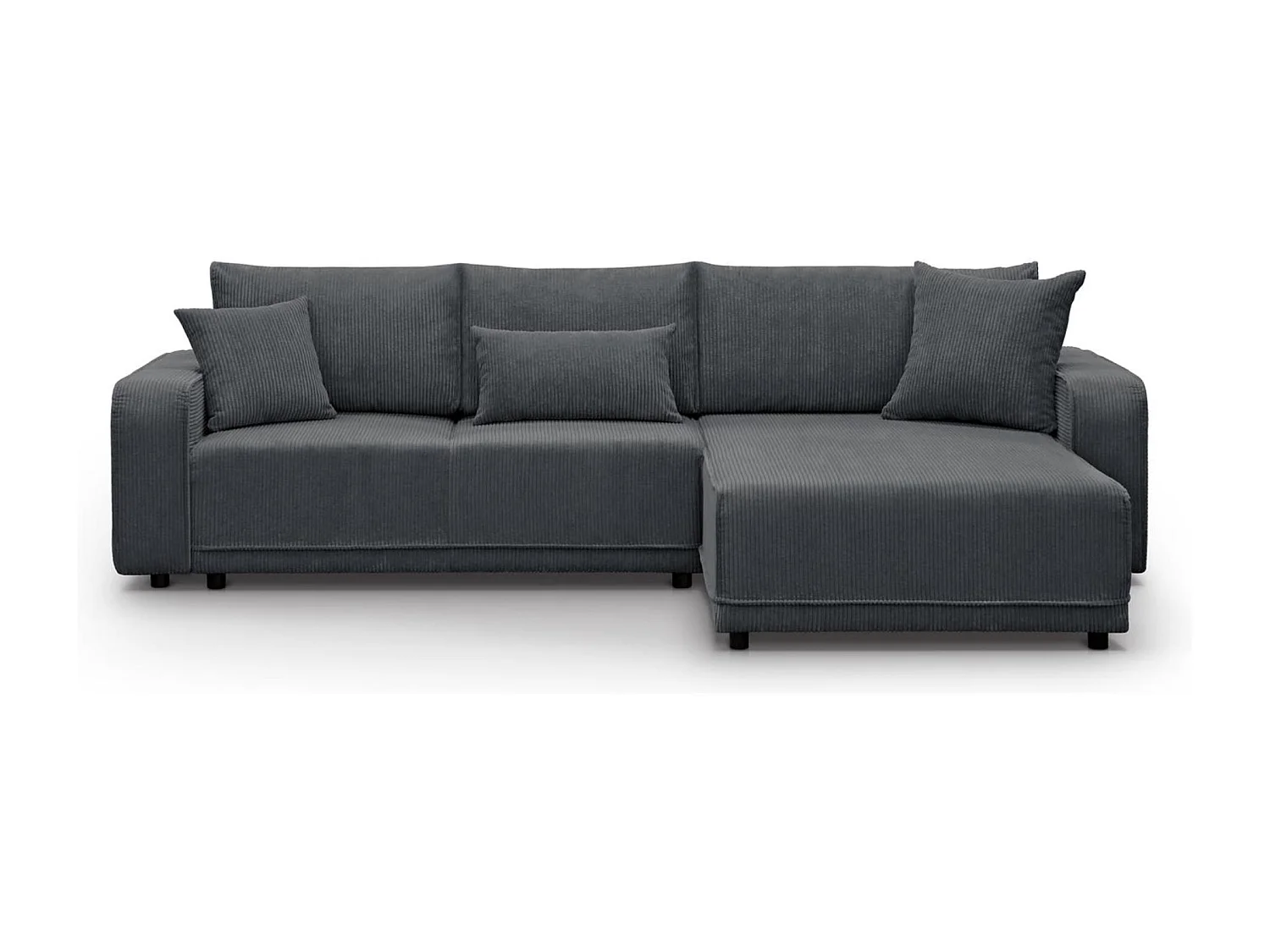 Canapé-lit CELLULAIRE Primo L gris foncé